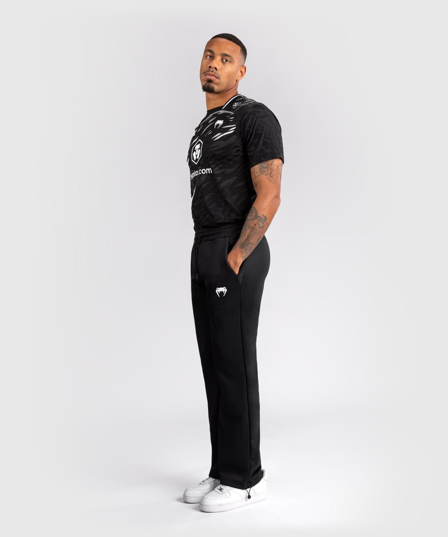 pánské kalhoty ufc fusion by venum authentic fight night s rovnými nohavicemi - černé