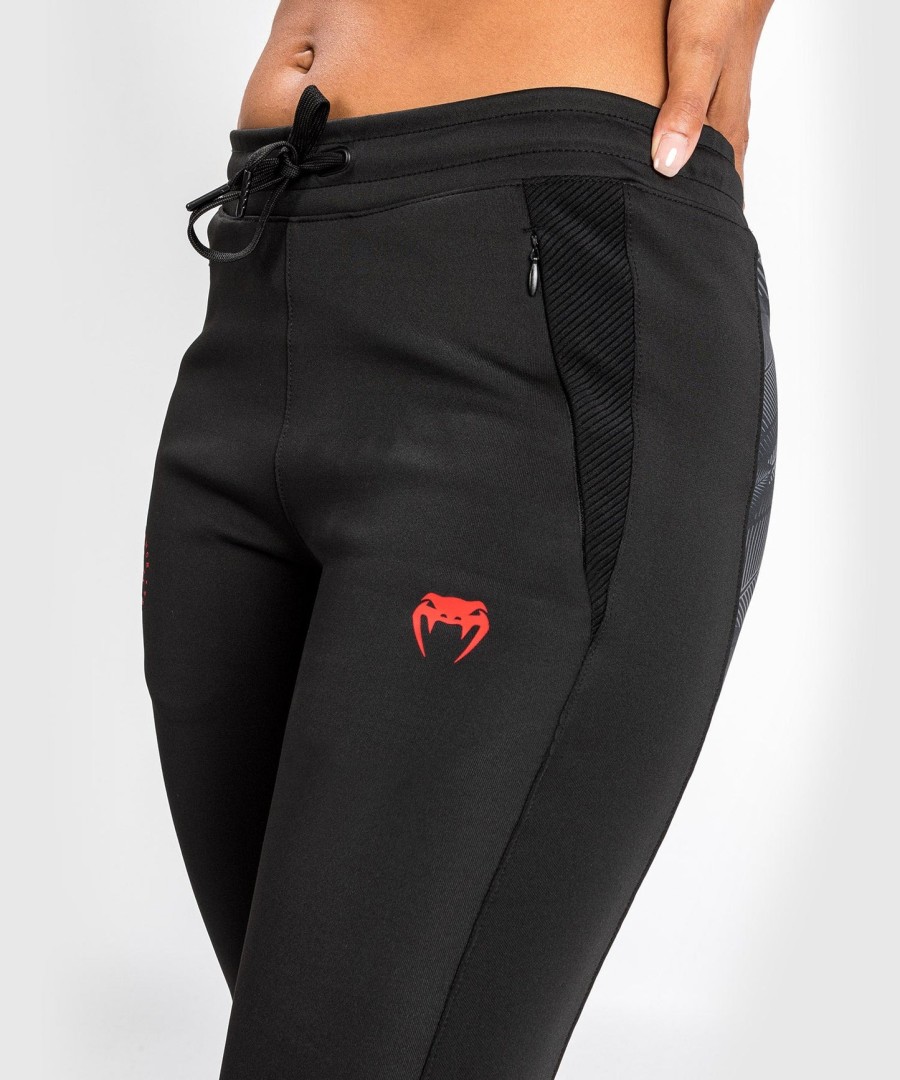 dámské tepláky venum phantom joggers - černo-červené