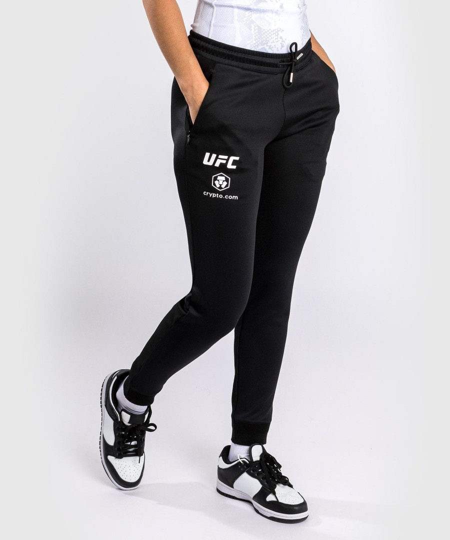 dámské kalhoty ufc adrenaline by venum authentic fight night walkout - černé