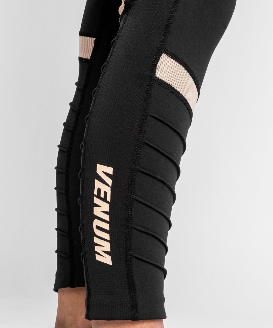 dámské moto legíny venum - černépískové