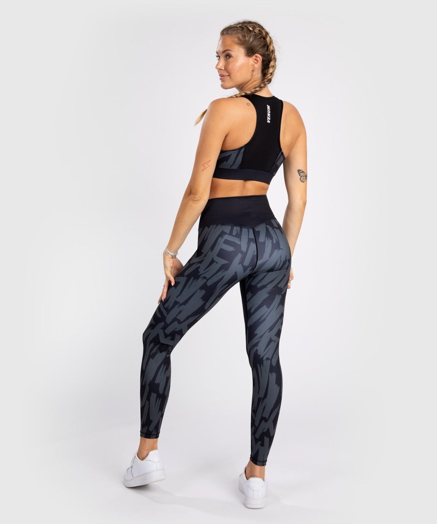 dámské legíny venum graffiti full-length - urban charcoal