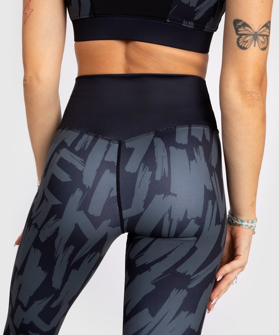 dámské legíny venum graffiti full-length - urban charcoal