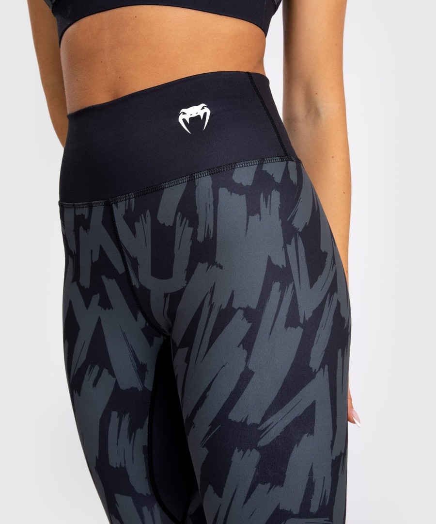 dámské legíny venum graffiti full-length - urban charcoal