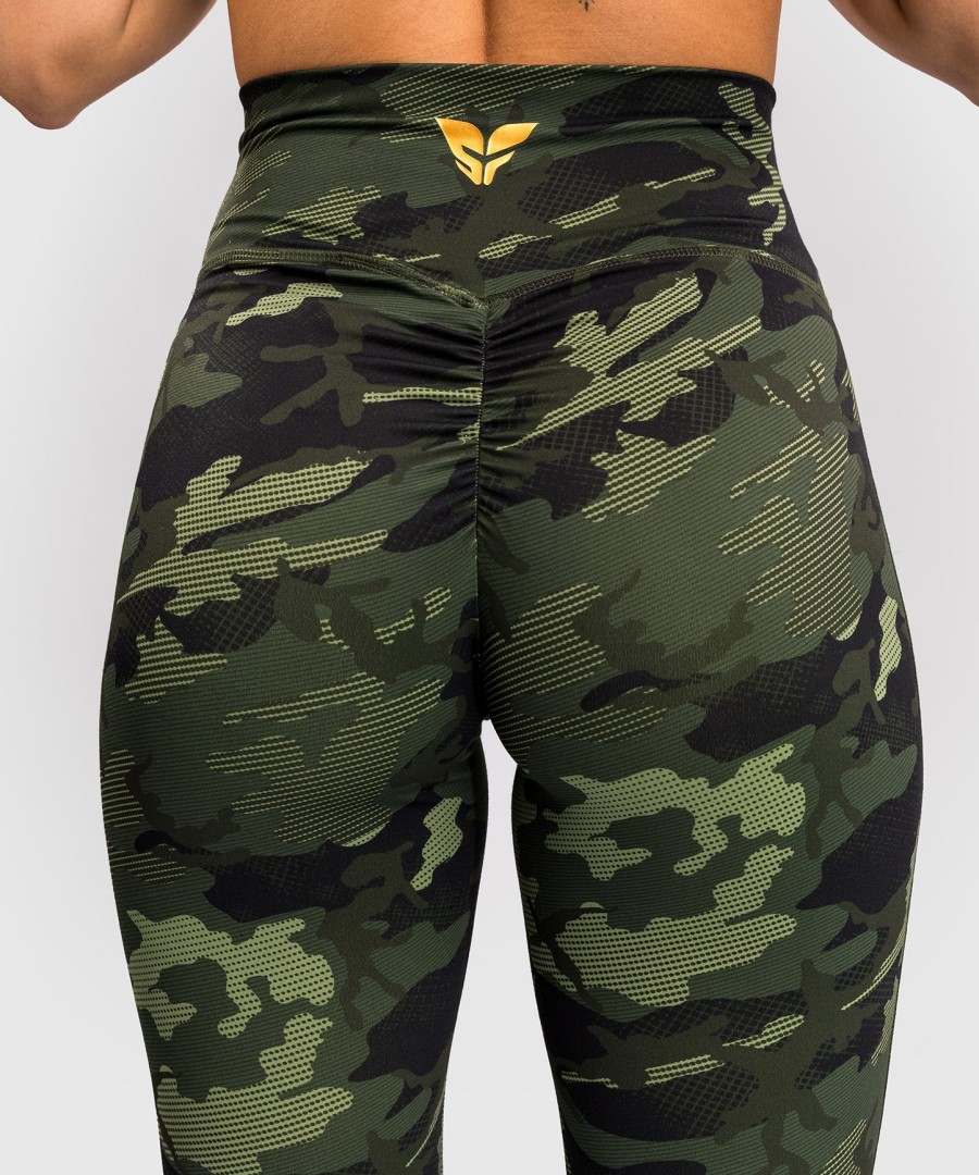 dámské legíny venum x sophia rose full-light - forest camo