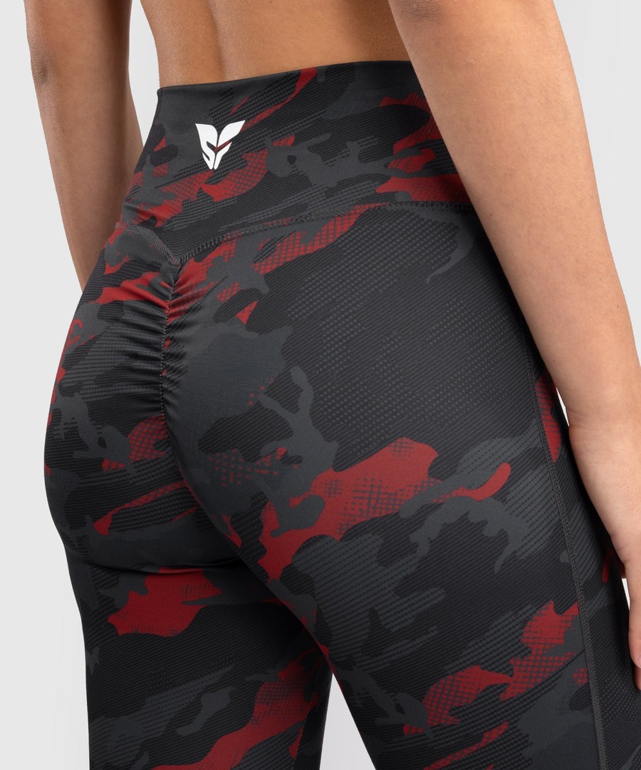 dámské legíny venum x sophia rose full-light - urban red camo