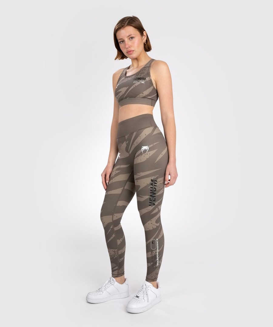 dámské legíny ufc adrenaline by venum fight week performance - desert camo