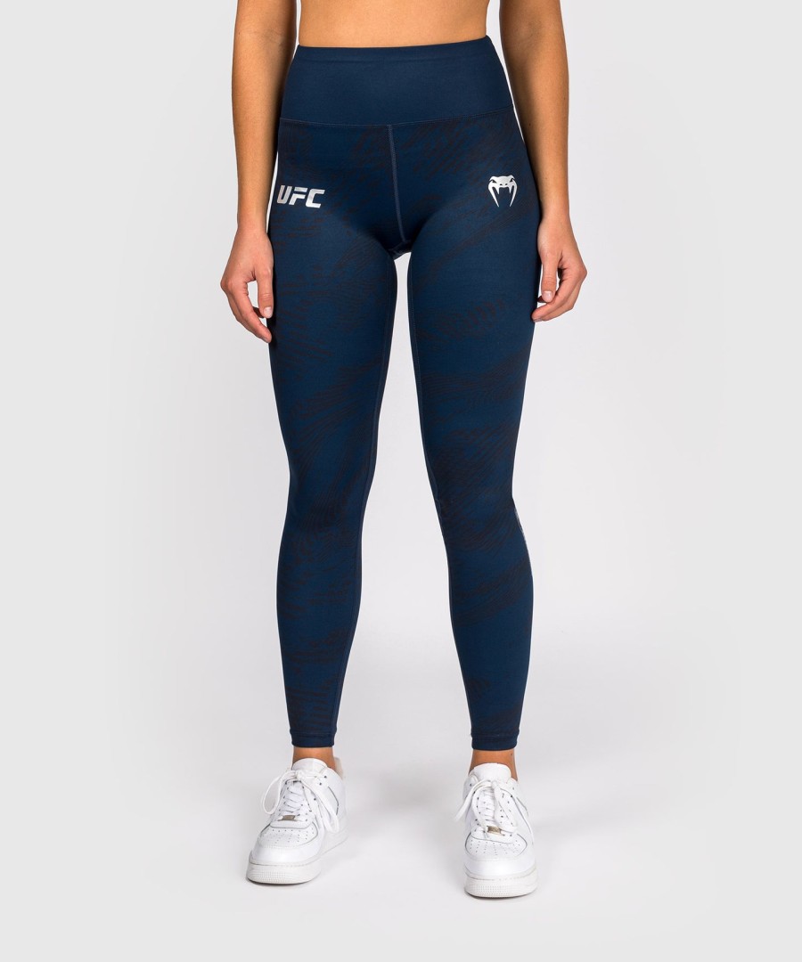 dámské funkční legíny ufc fusion by venum fight week - oceanic blue