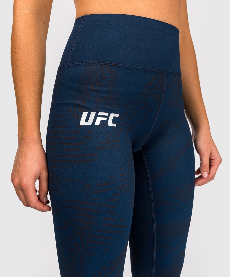 dámské funkční legíny ufc fusion by venum fight week - oceanic blue