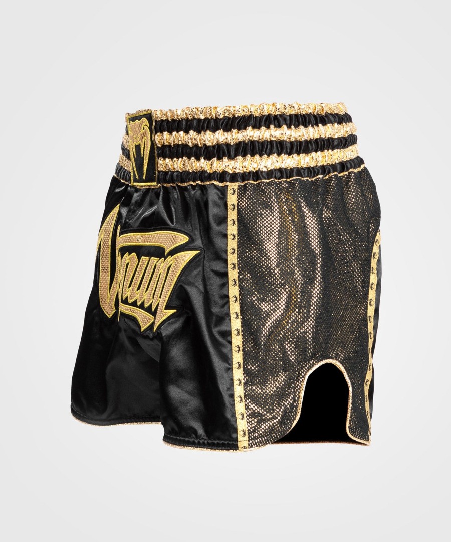 kraťasy venum absolute 2.0 muay thai - černo-zlaté