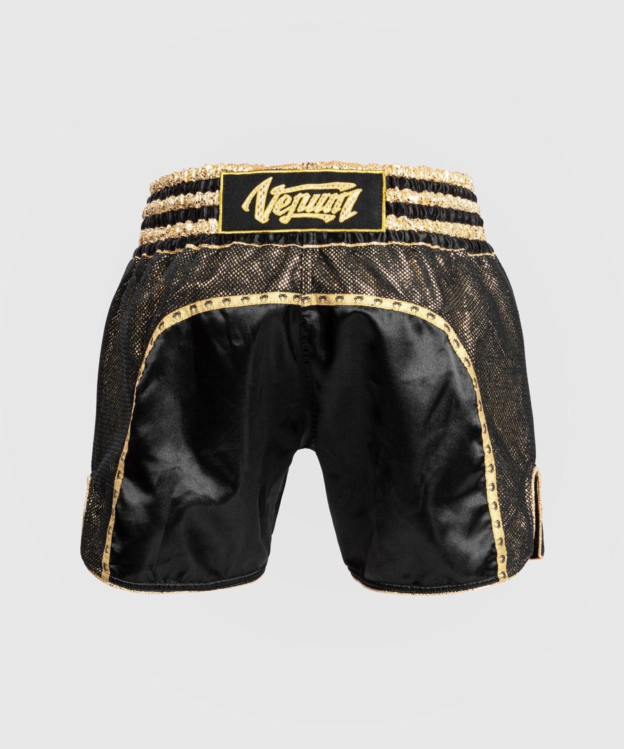 kraťasy venum absolute 2.0 muay thai - černo-zlaté
