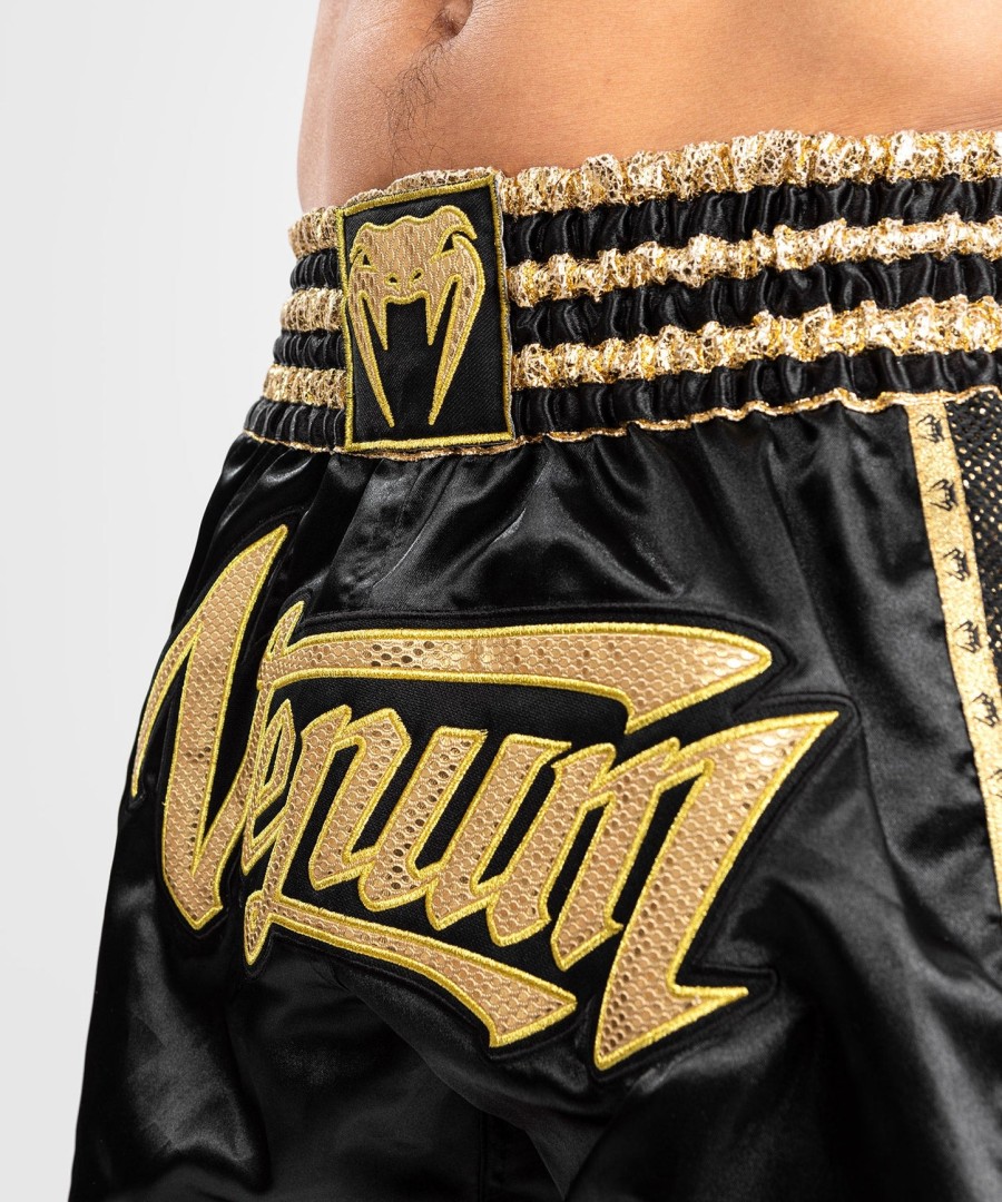 kraťasy venum absolute 2.0 muay thai - černo-zlaté