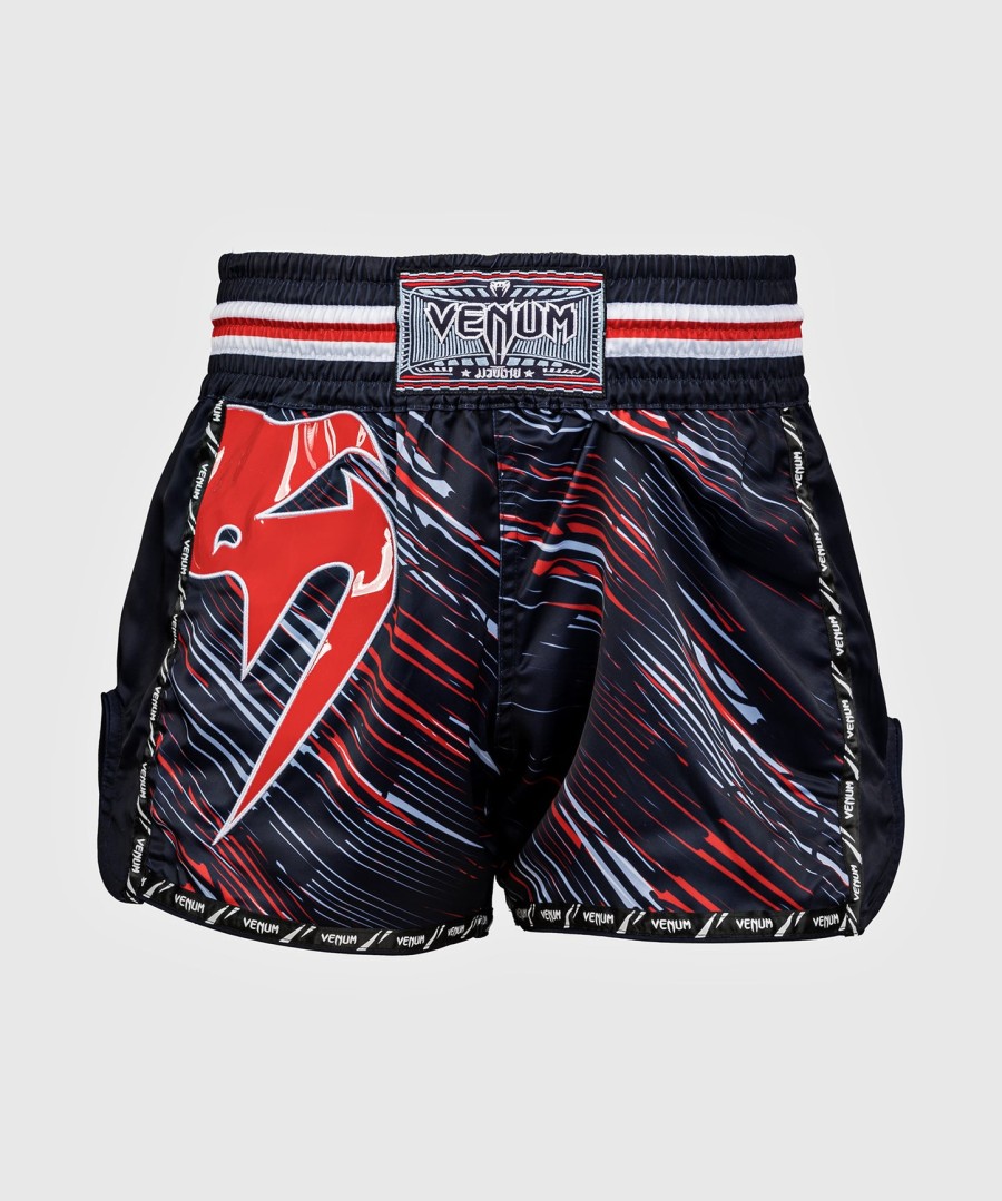 kraťasy venum giant muay thai - červené