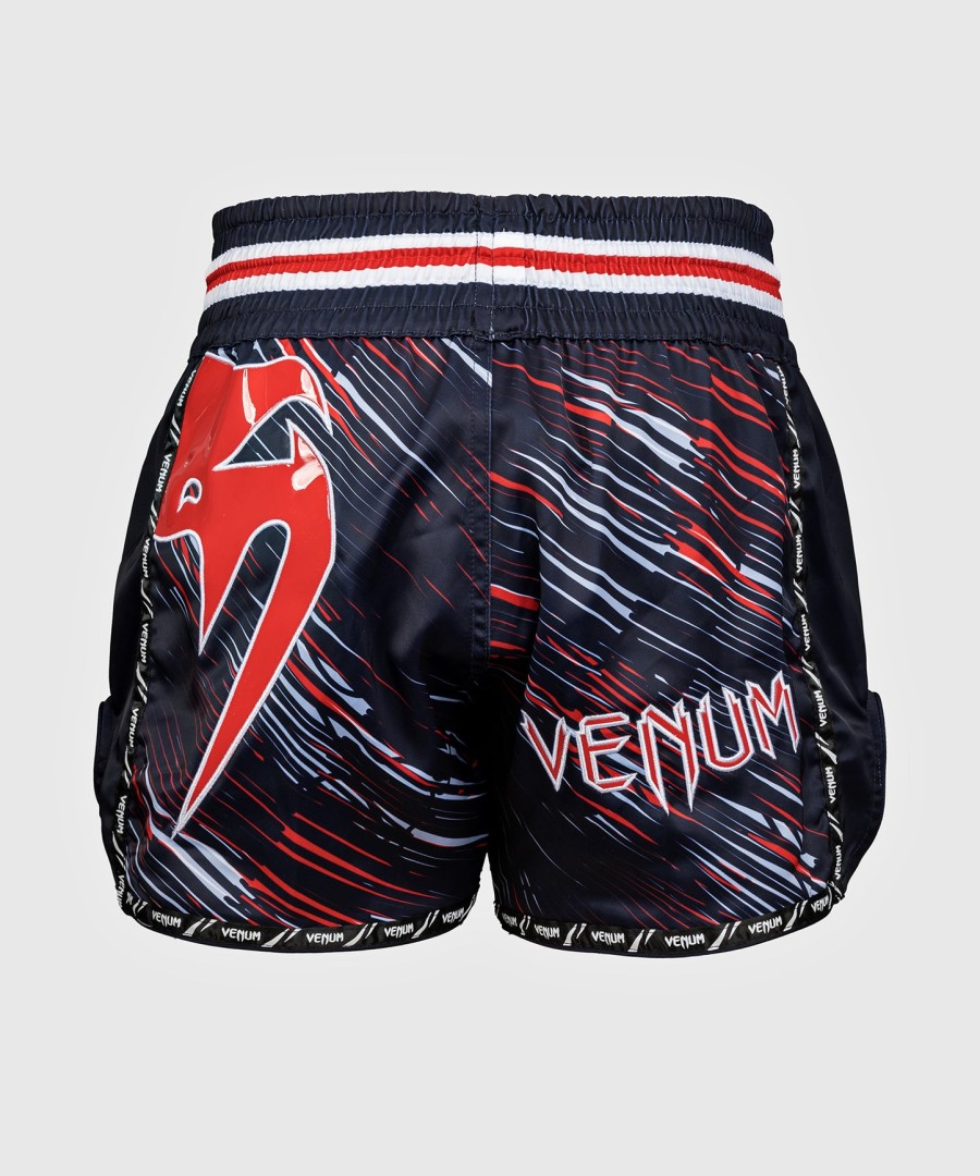kraťasy venum giant muay thai - červené