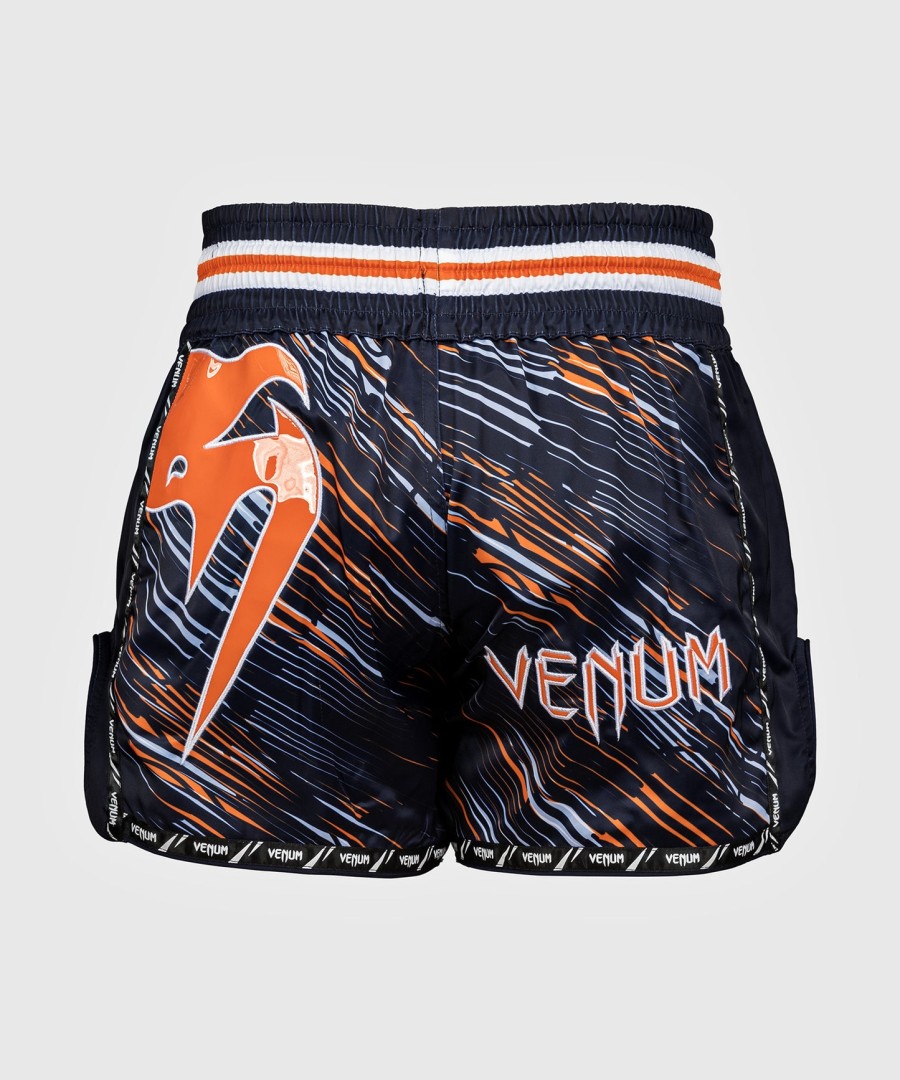 kraťasy venum giant muay thai - oranžové
