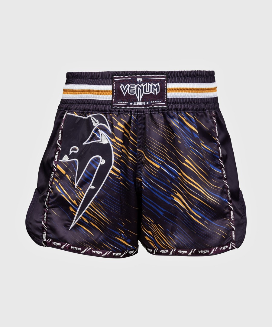 kraťasy venum giant muay thai - tmavě fialové