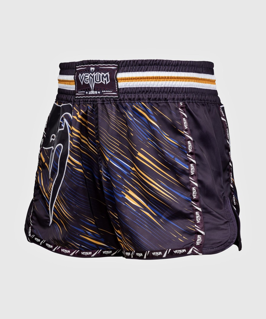 kraťasy venum giant muay thai - tmavě fialové