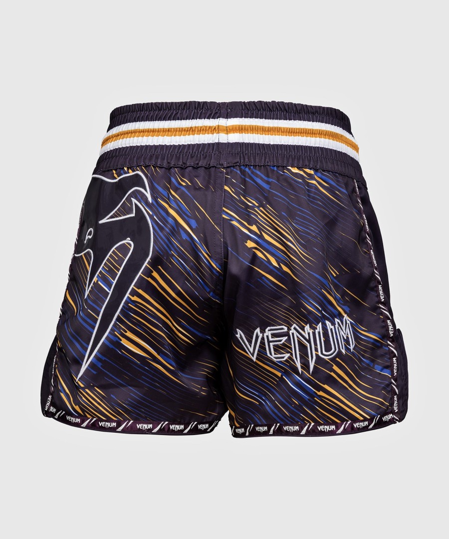 kraťasy venum giant muay thai - tmavě fialové
