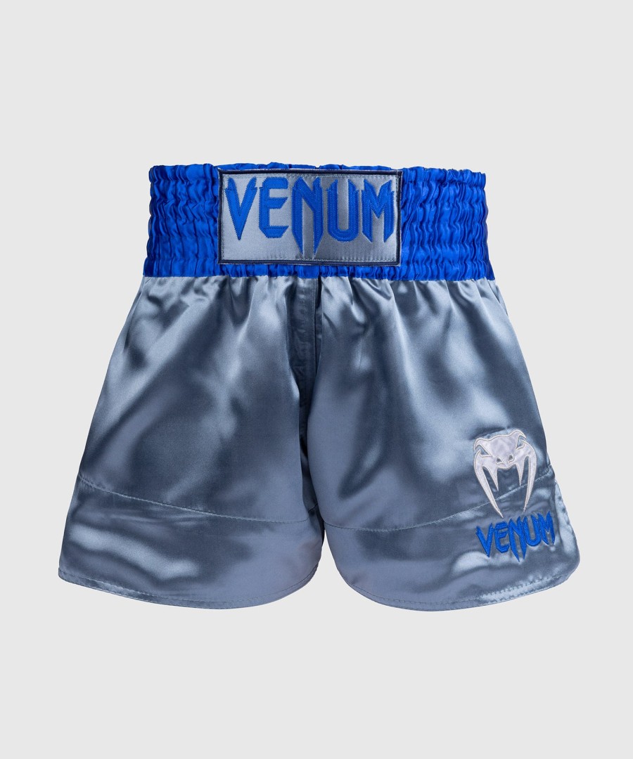 klasické kraťasy venum muay thai - šedé