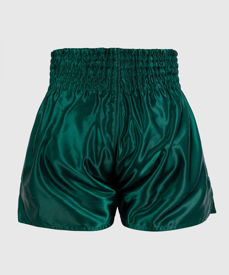 kraťasy venum classic muay thai - lesní zelená