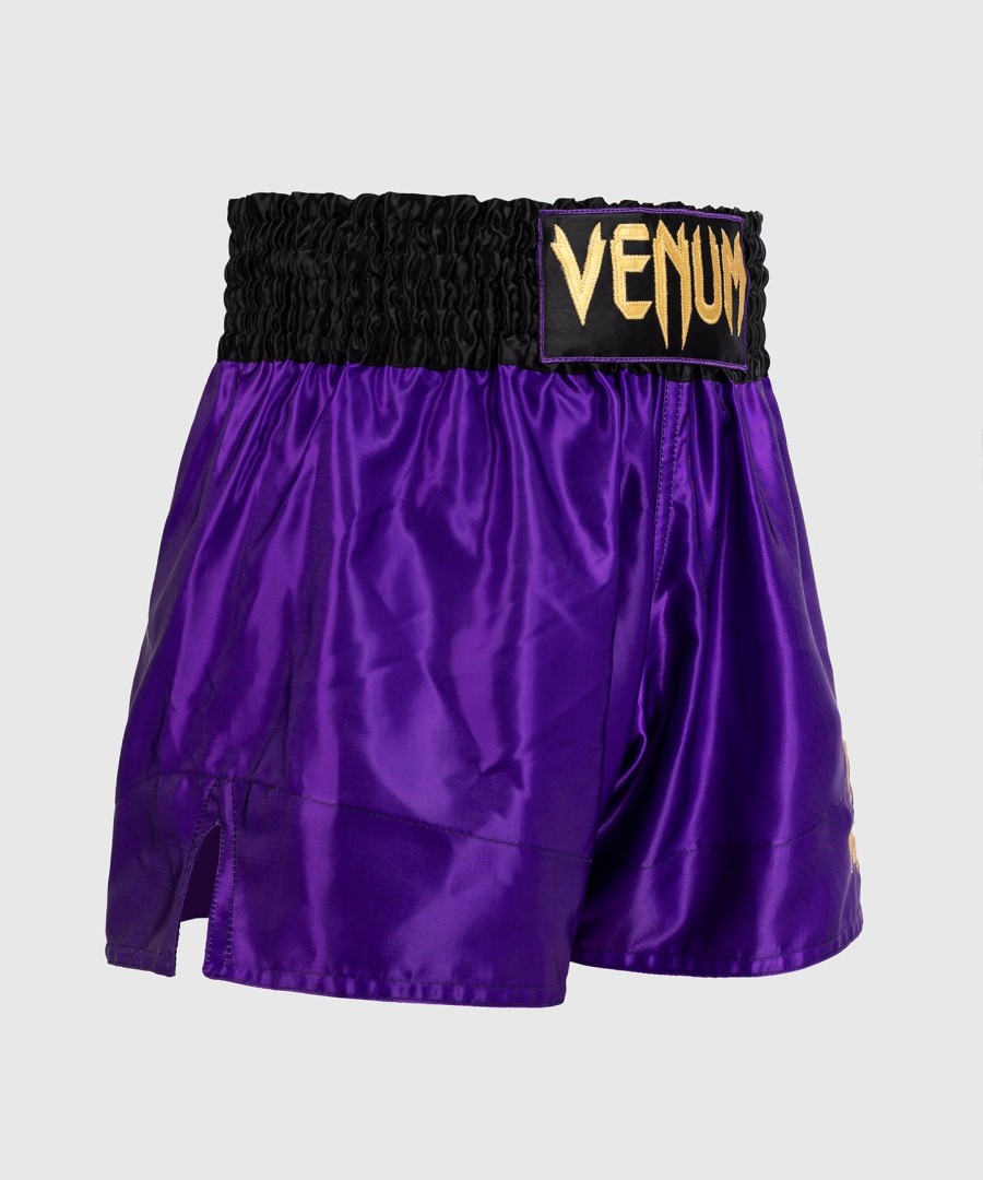 kraťasy venum classic muay thai - tmavě fialové