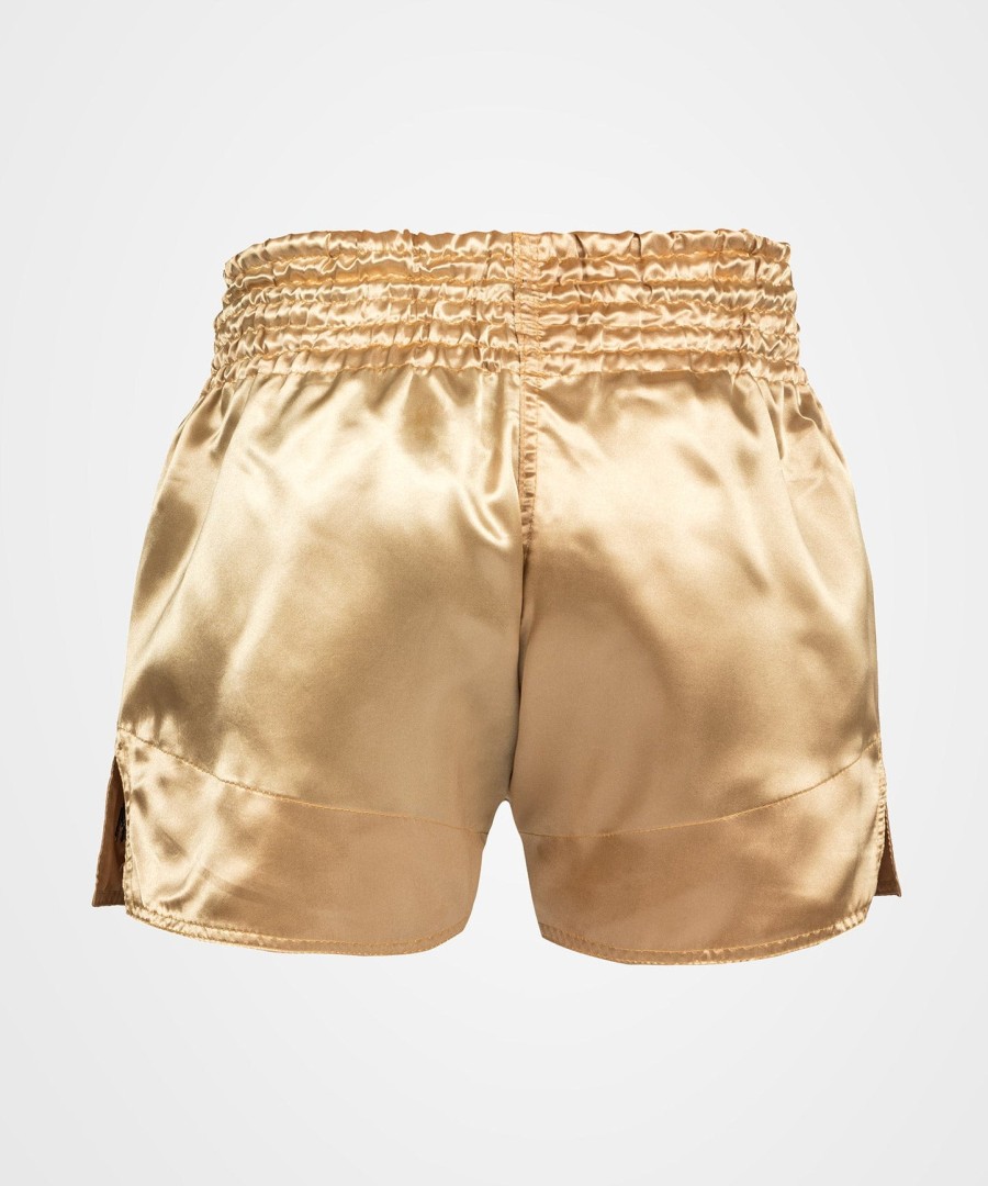 kraťasy venum classic muay thai - zlatéčerné