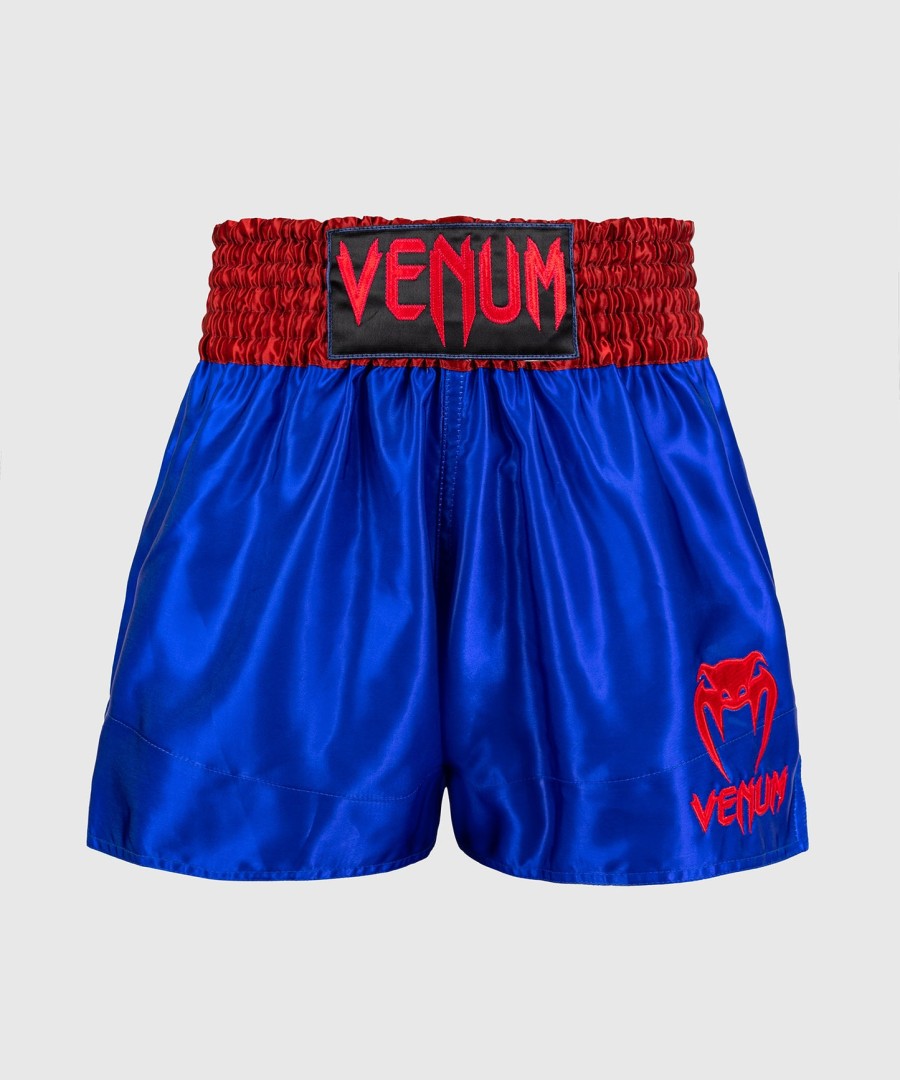 kraťasy venum classic muay thai - tmavě modréčervené