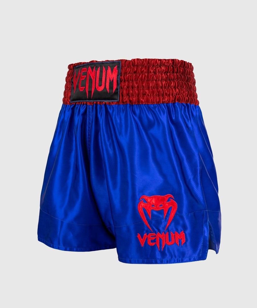 kraťasy venum classic muay thai - tmavě modréčervené