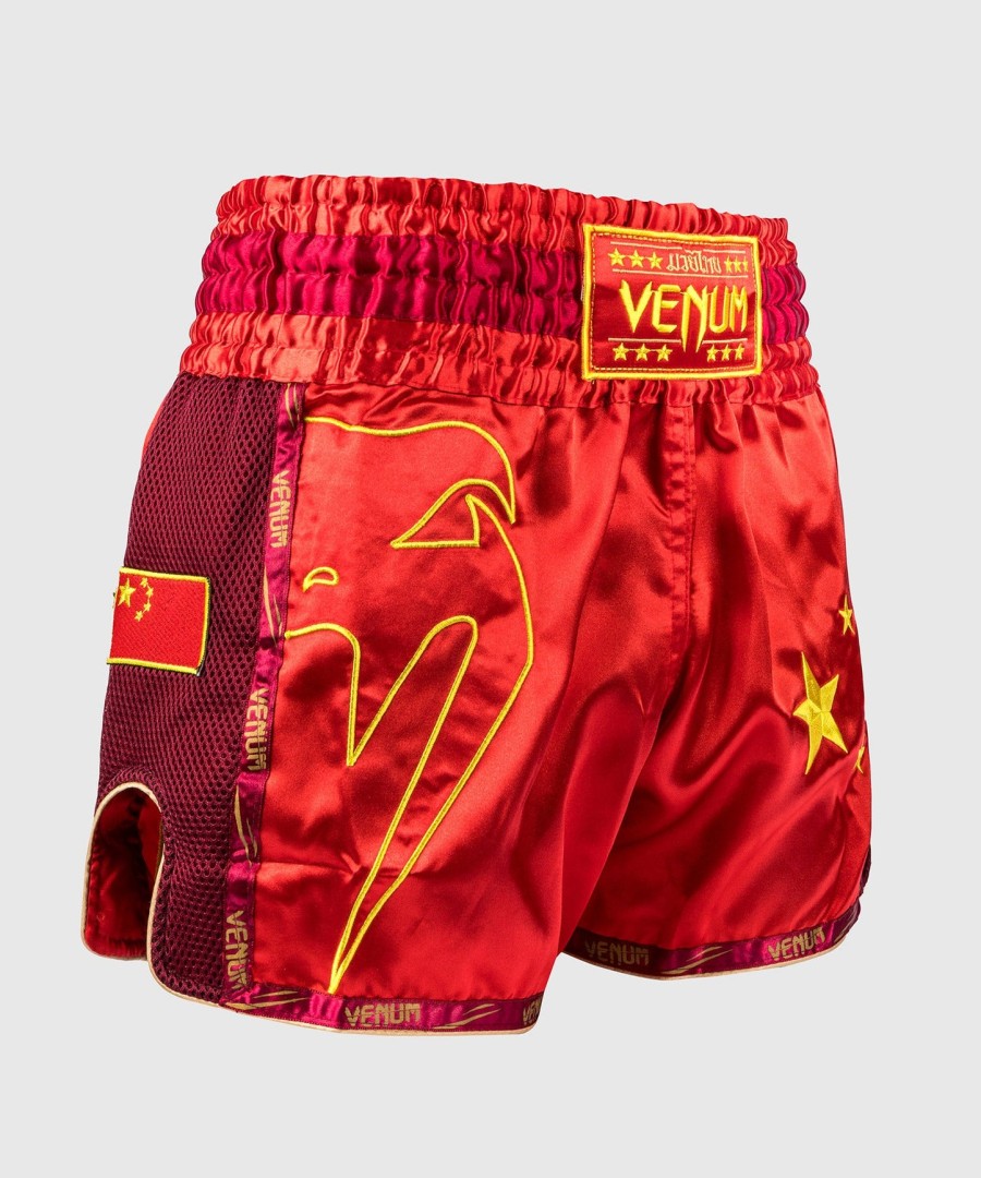 kraťasy venum mt flags muay thai - čínská vlajka