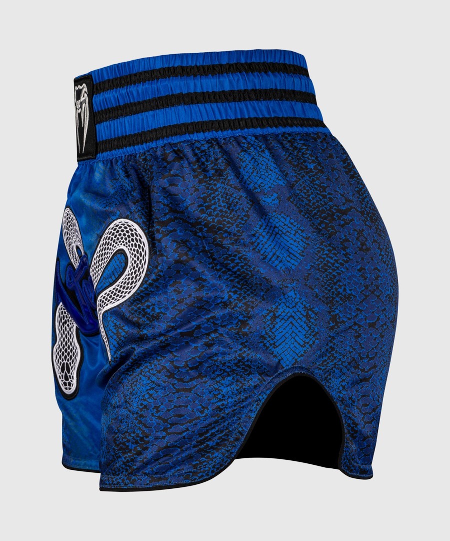 dámské muay thai kraťasy venum amazonia - ultramarínová modrá