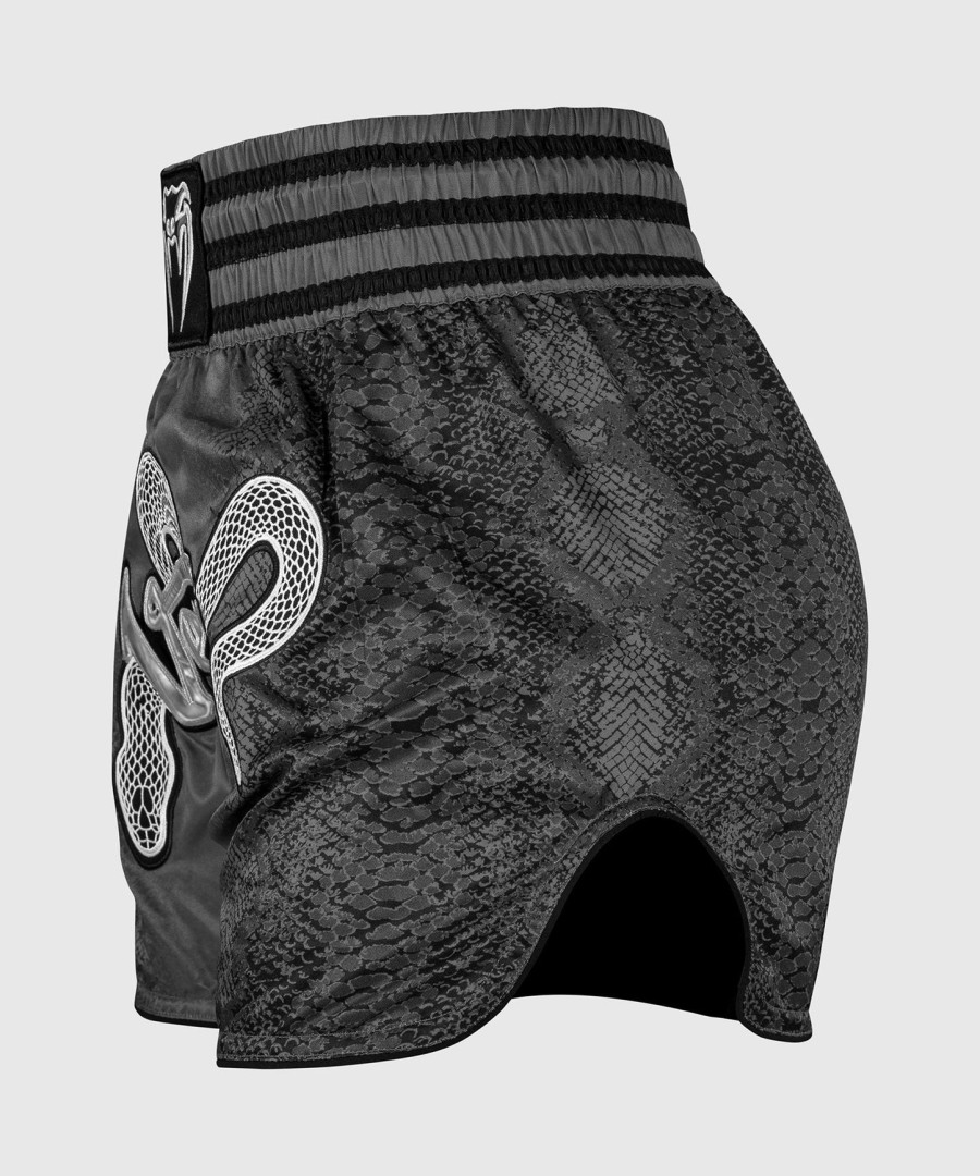 dámské kraťasy venum amazonia muay thai - tmavě šedé