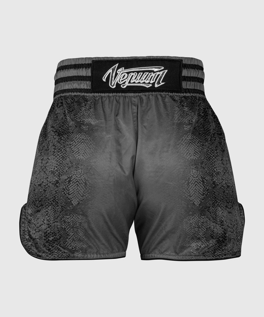 dámské kraťasy venum amazonia muay thai - tmavě šedé
