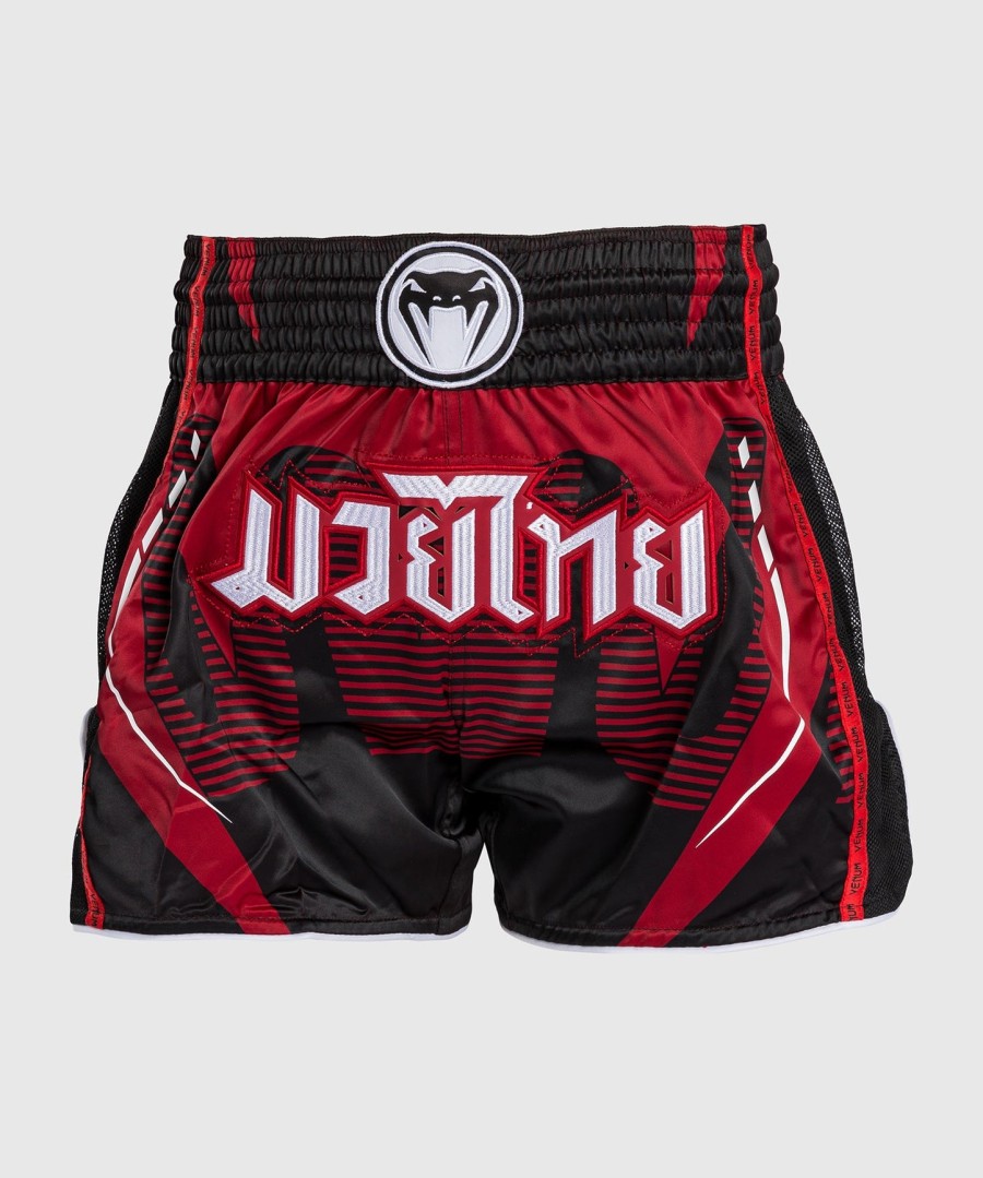 kraťasy venum adrenaline muay thai - červené