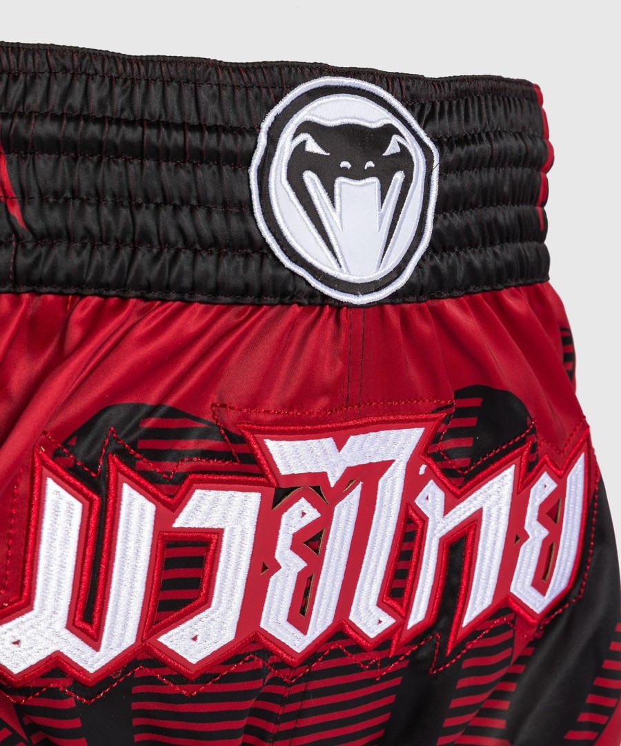 kraťasy venum adrenaline muay thai - červené