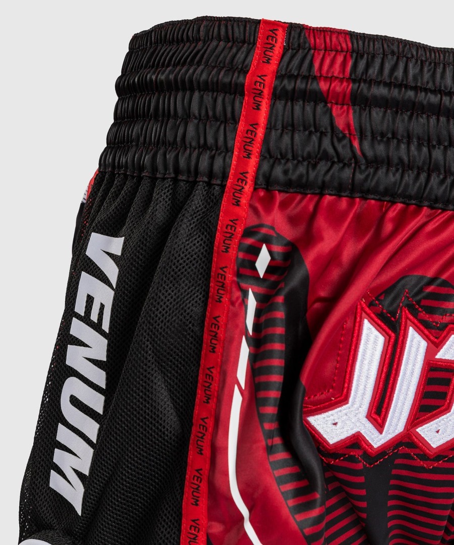 kraťasy venum adrenaline muay thai - červené