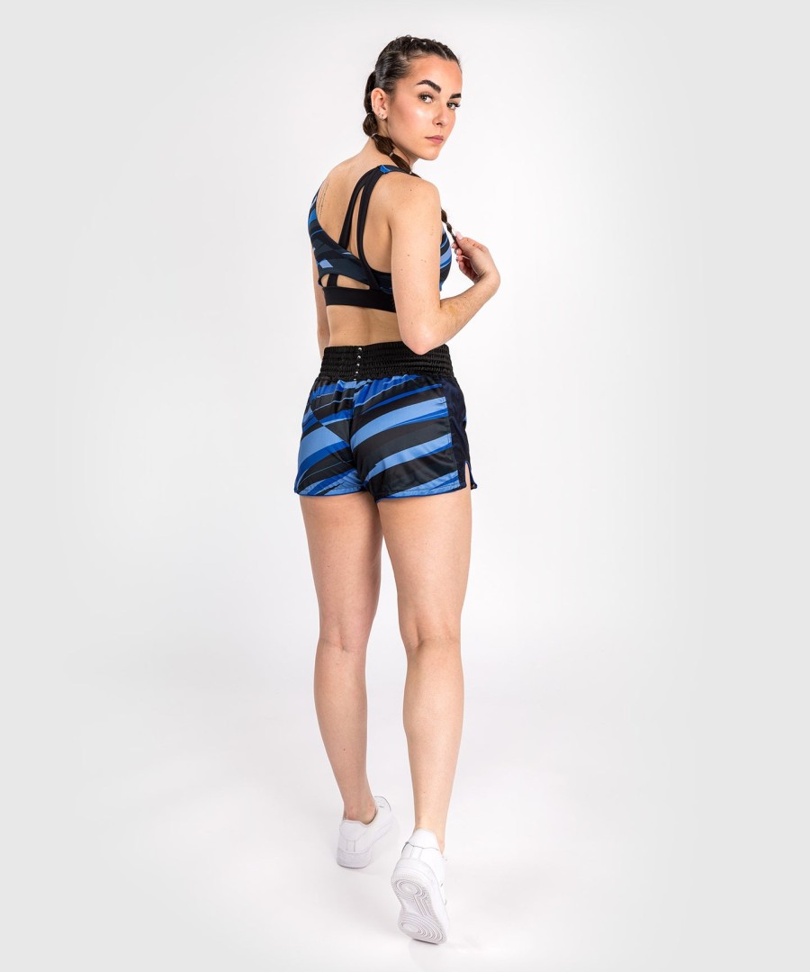 dámské muay thai kraťasy venum abyss - stínově modré