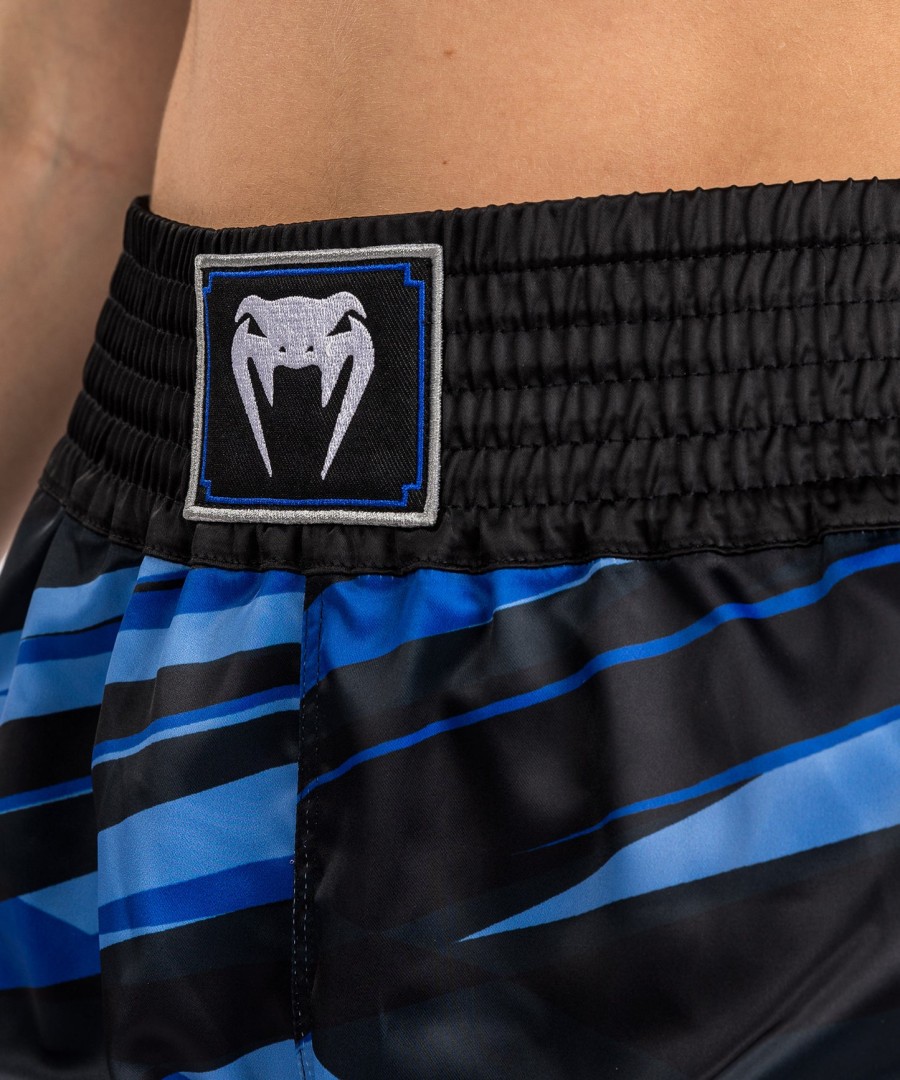 dámské muay thai kraťasy venum abyss - stínově modré