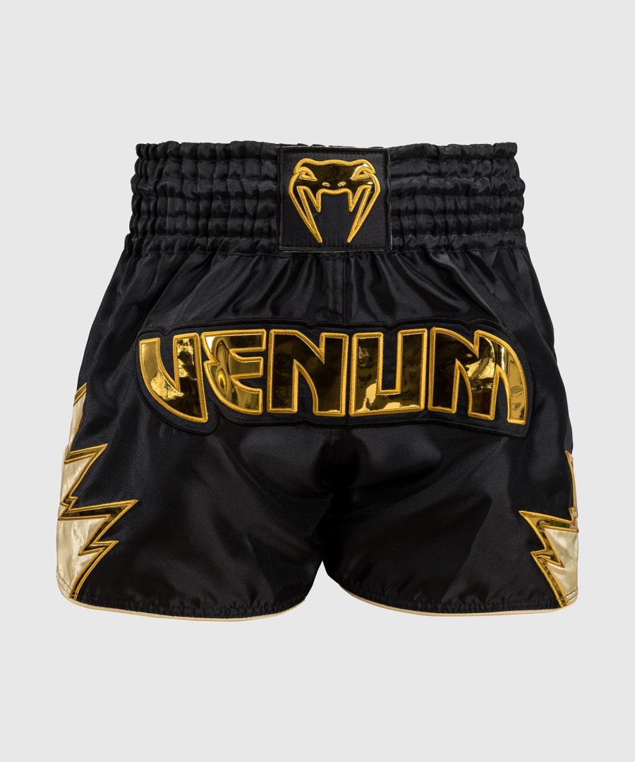 kraťasy venum inferno muay thai - černo-zlaté