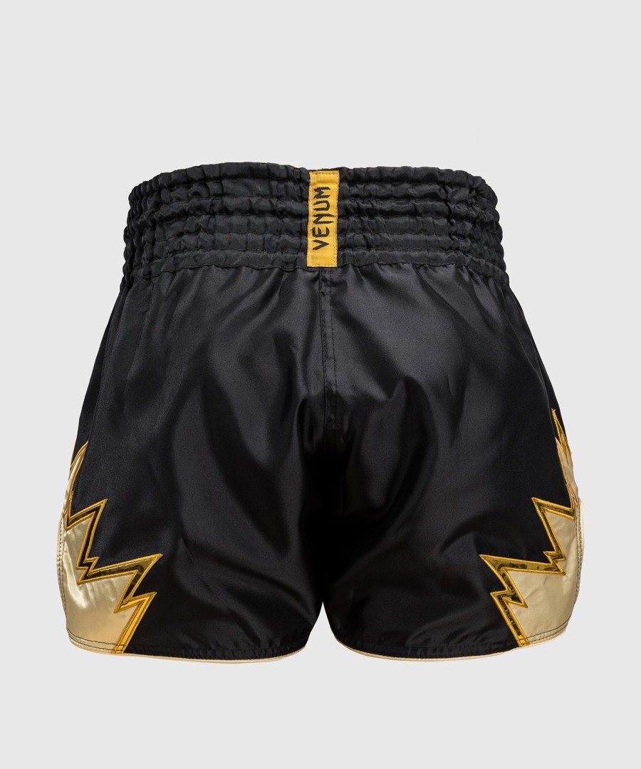 kraťasy venum inferno muay thai - černo-zlaté