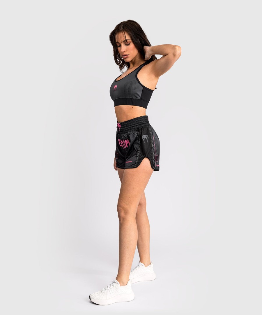 kraťasy venum tactical xt muay thai - černéstorm grey