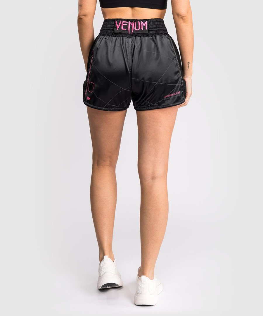 kraťasy venum tactical xt muay thai - černéstorm grey