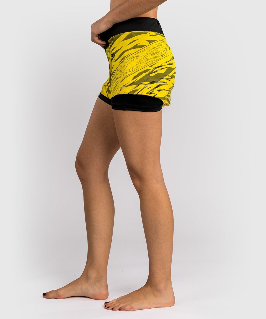 dámské kraťasy ufc fusion by venum authentic fight night - žluté