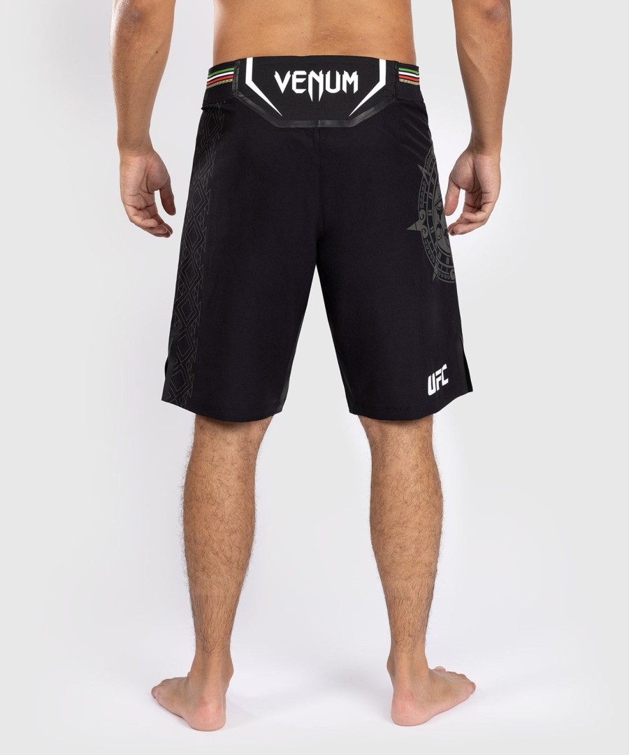 pánské kraťasy noche ufc by venum authentic fight night fight short - long fit - Černé