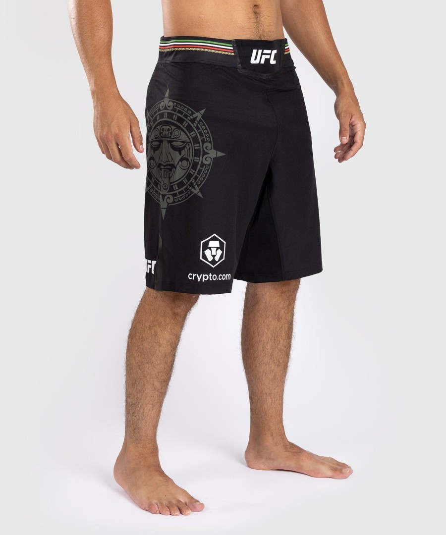 pánské kraťasy noche ufc by venum authentic fight night fight short - long fit - Černé