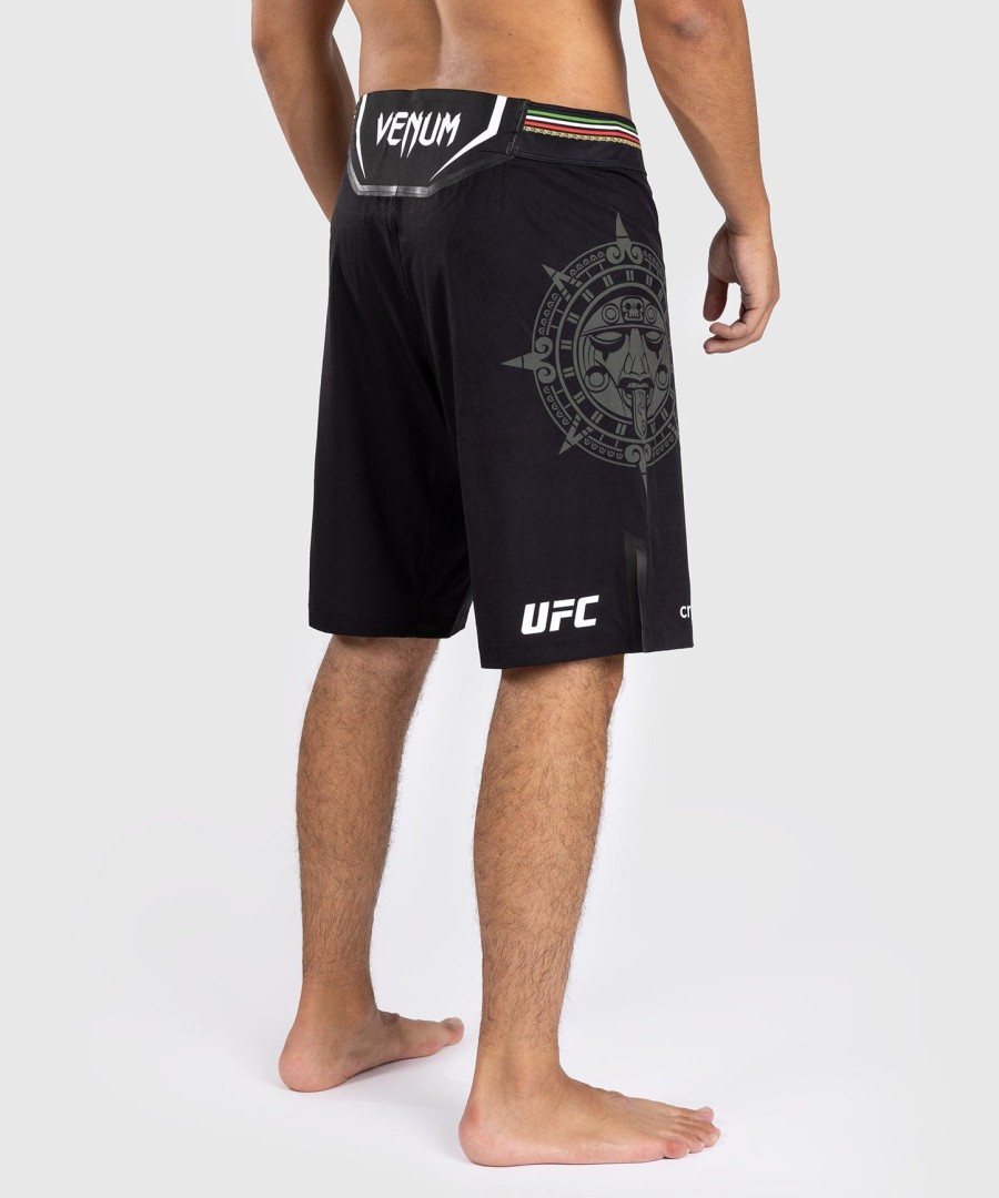 pánské kraťasy noche ufc by venum authentic fight night fight short - long fit - Černé