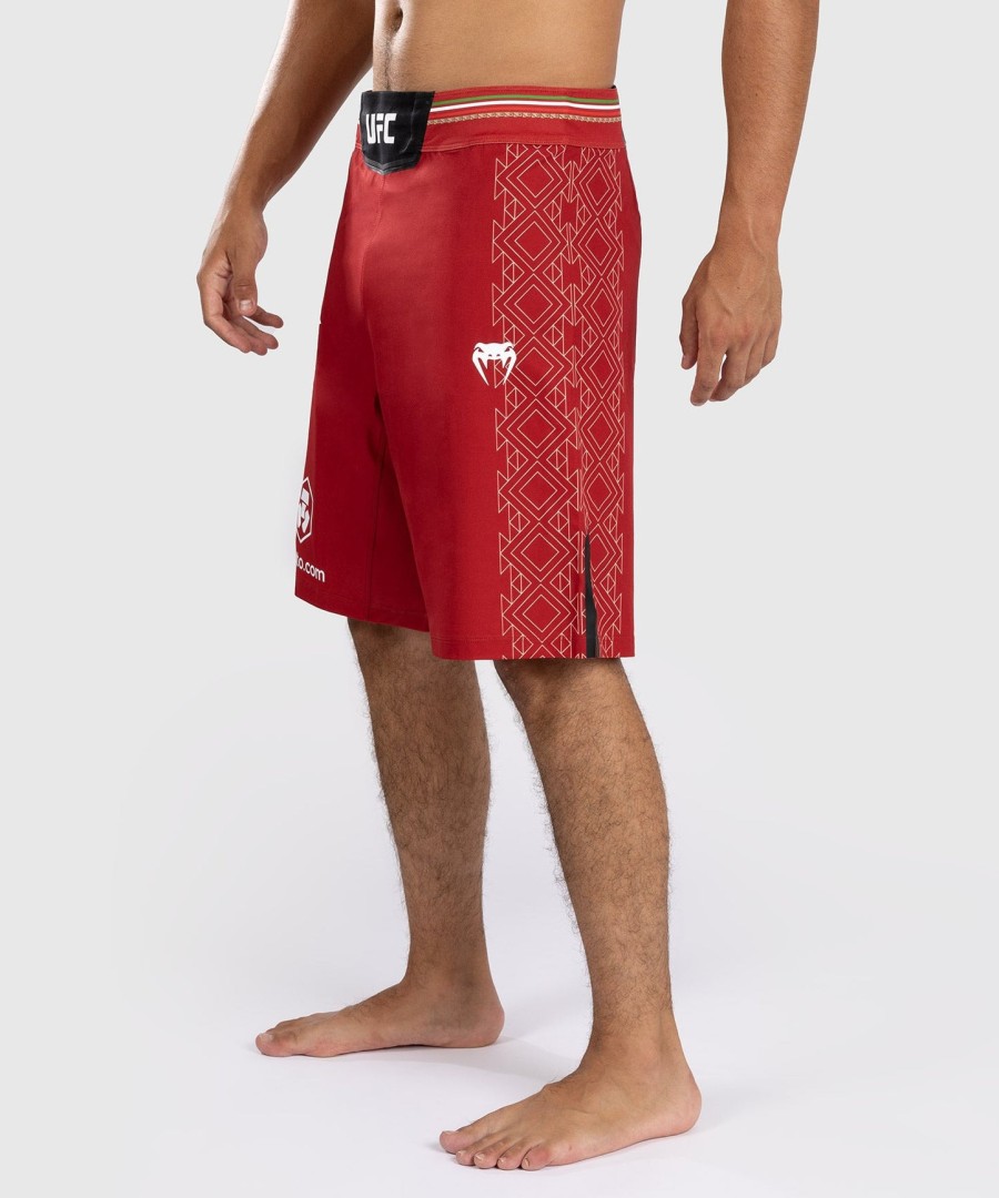 pánské kraťasy noche ufc by venum authentic fight night fight short - long fit - Červené