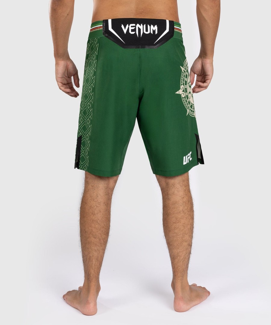 pánské kraťasy noche ufc by venum authentic fight night fight short - long fit - zelené