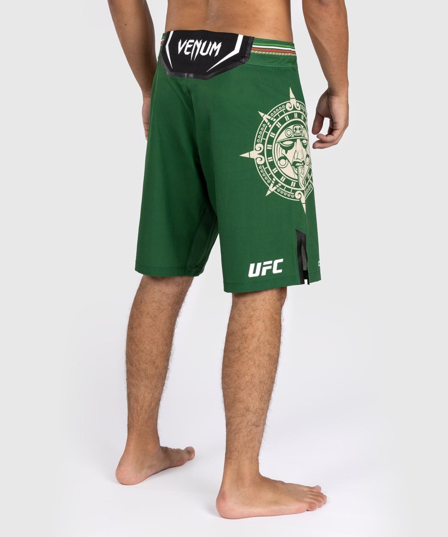 pánské kraťasy noche ufc by venum authentic fight night fight short - long fit - zelené