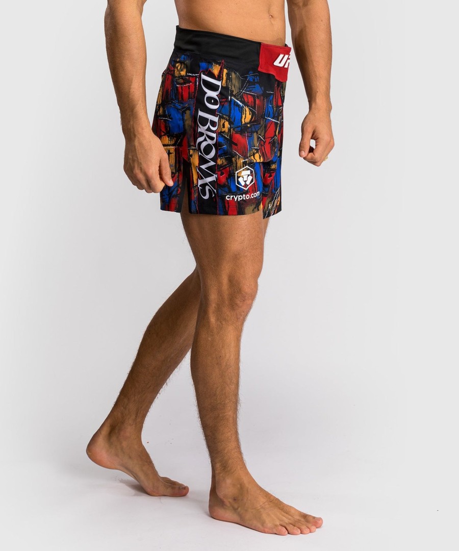 pánské kraťasy ufc unrival by venum red charles oliveira fight short