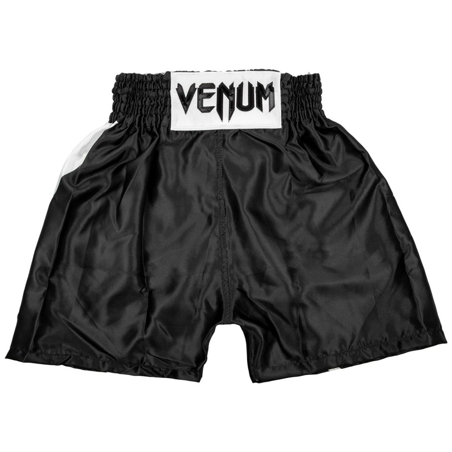 dětské boxerské kraťasy venum elite - černobílé