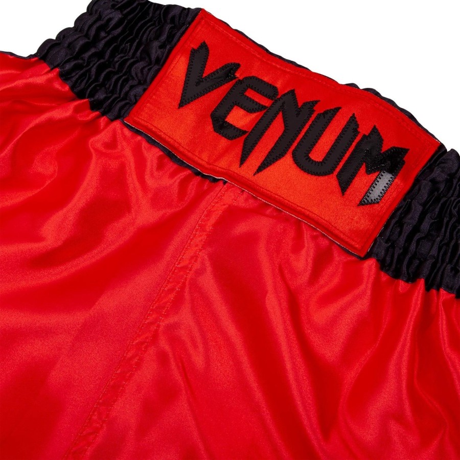 dětské boxerské trenýrky venum elite - červeno-černé